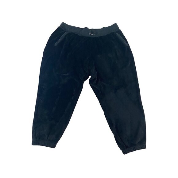 Athleta Women's Black Velvet Double Cozy Karma Joggers - 3XL - Picture 3 of 14